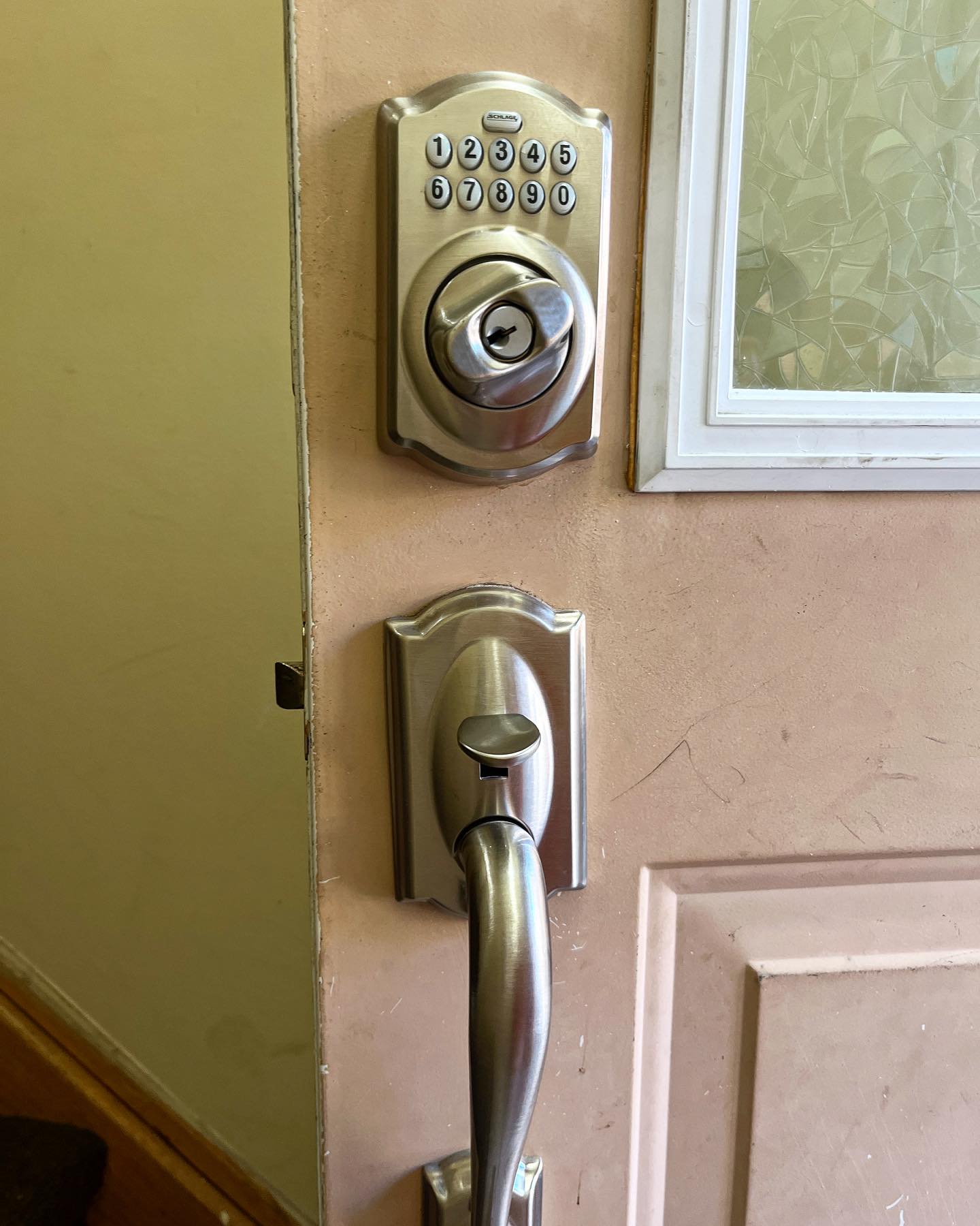 Dead bolt replacement