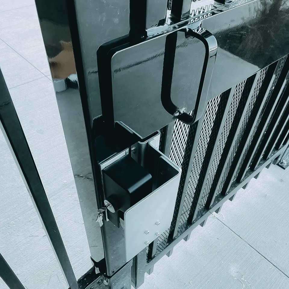 Gate lock replacement